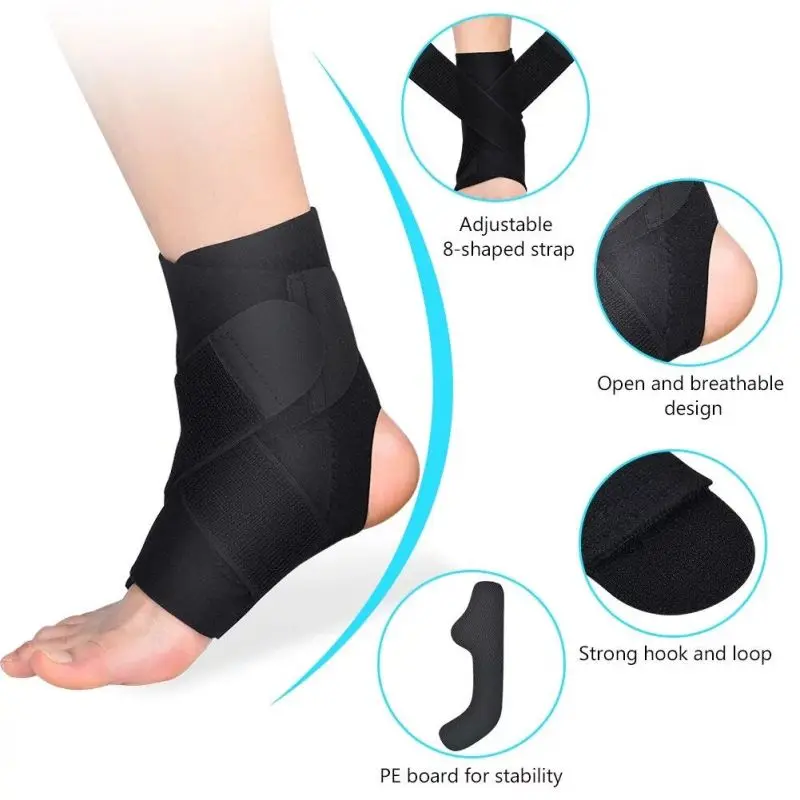 Ankle Mobility Band - Attelle de cheville réglable, soutien du