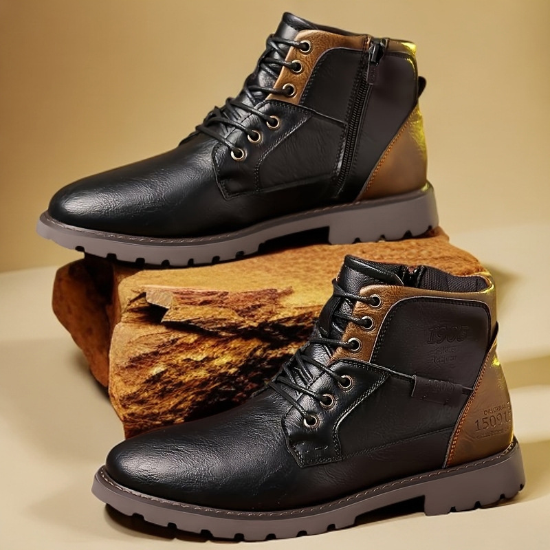 Crossfit Outdoor - Bottes en cuir pour hommes, grande