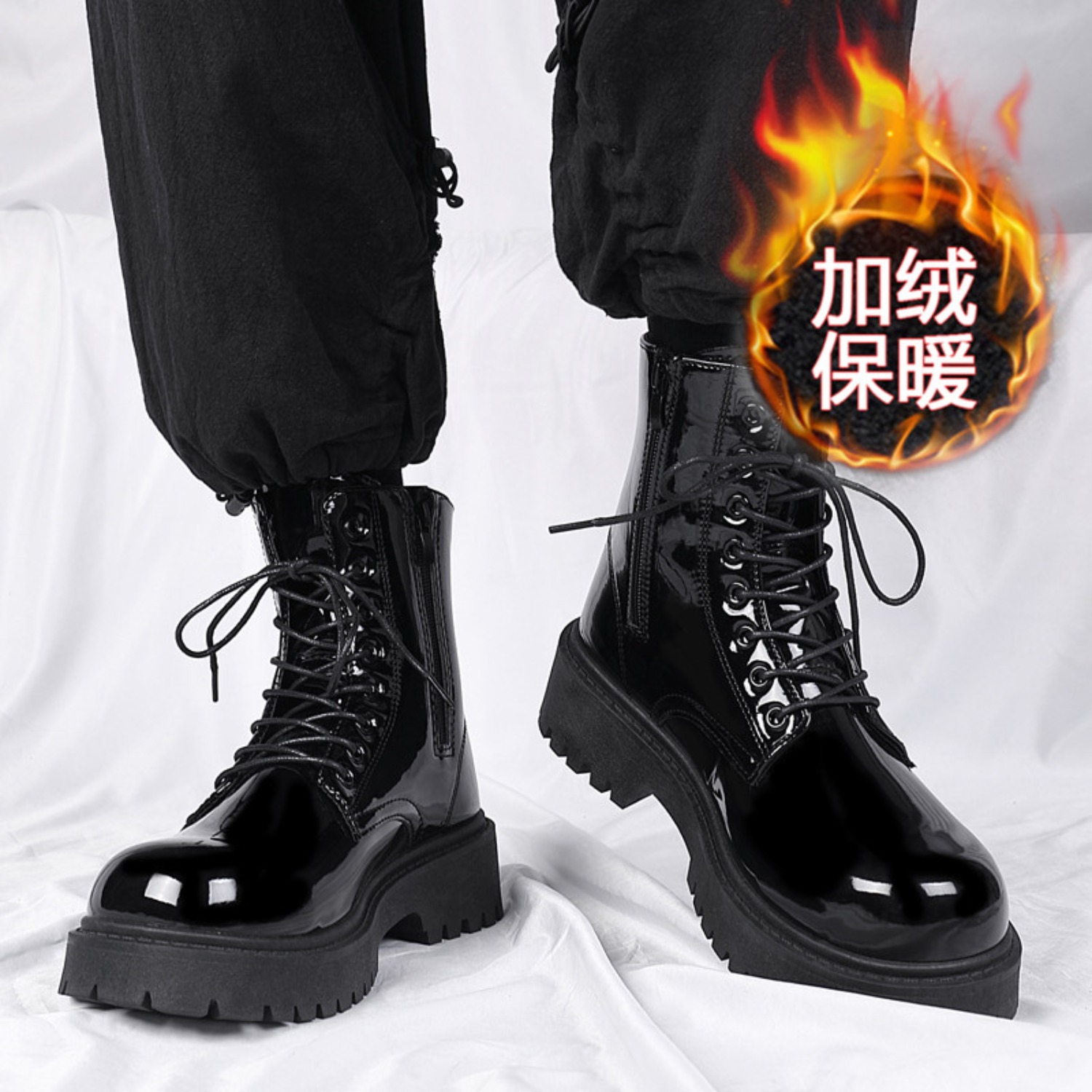 Bottes hautes en peluche chaud - Crossfit Outdoor avis et prix
