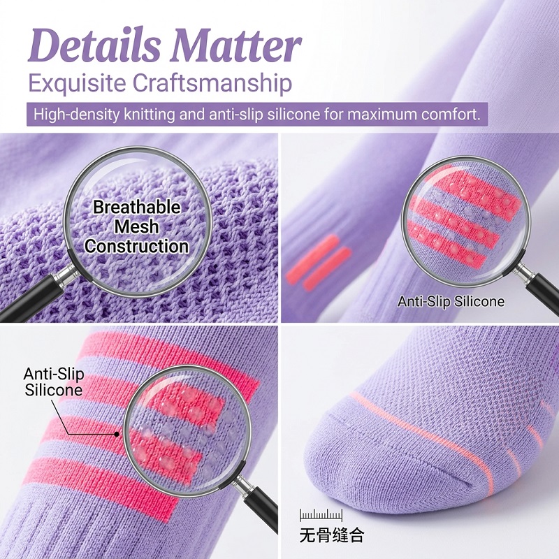 1/6 Paires de Chaussettes Long - Crossfit Yoga avis et prix