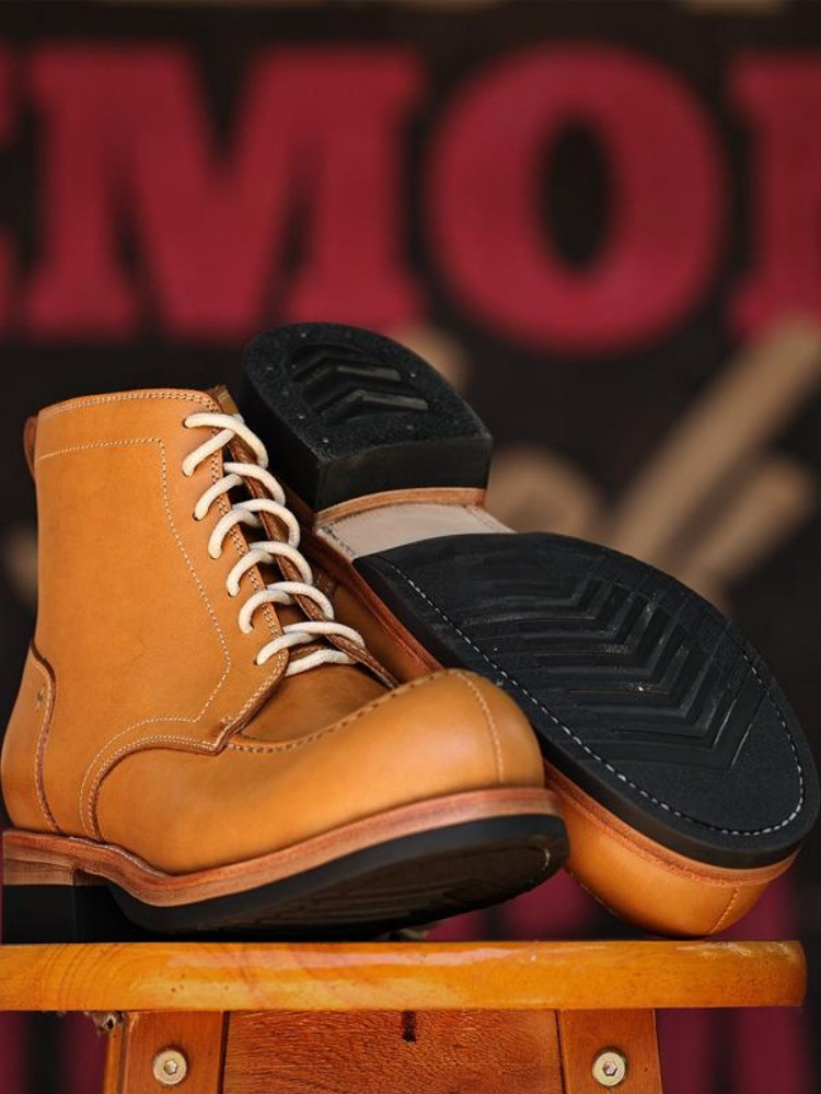 Bottines à lacets en cuir véri - Crossfit Hard avis et prix