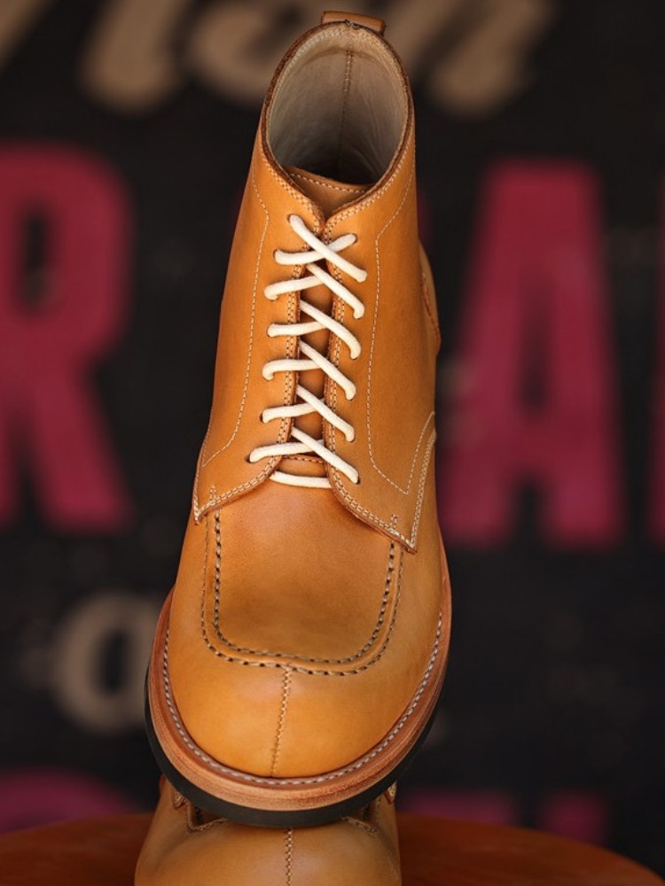 Bottines à lacets en cuir véri - Crossfit Hard avis et prix