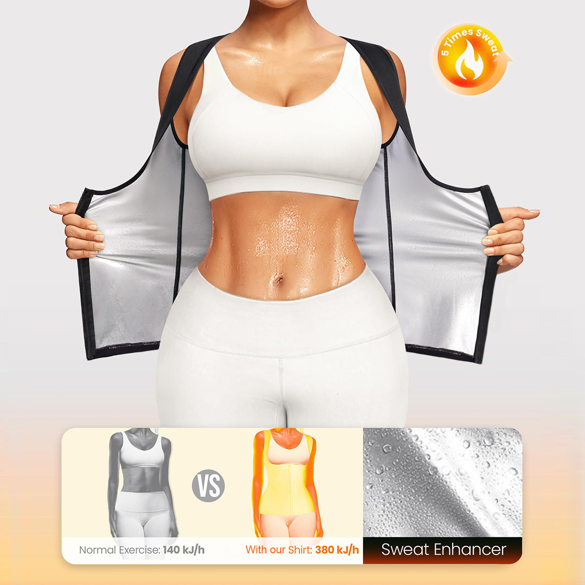 1 gilet de sudation pour femme - Crossfit Vest avis et prix