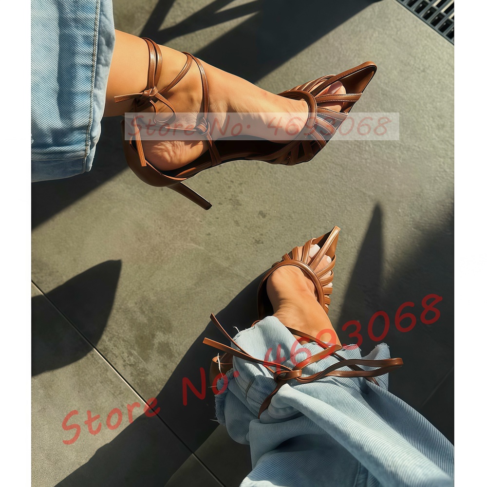Nouvelles sandales marron à bo - Crossfit Lady avis et prix